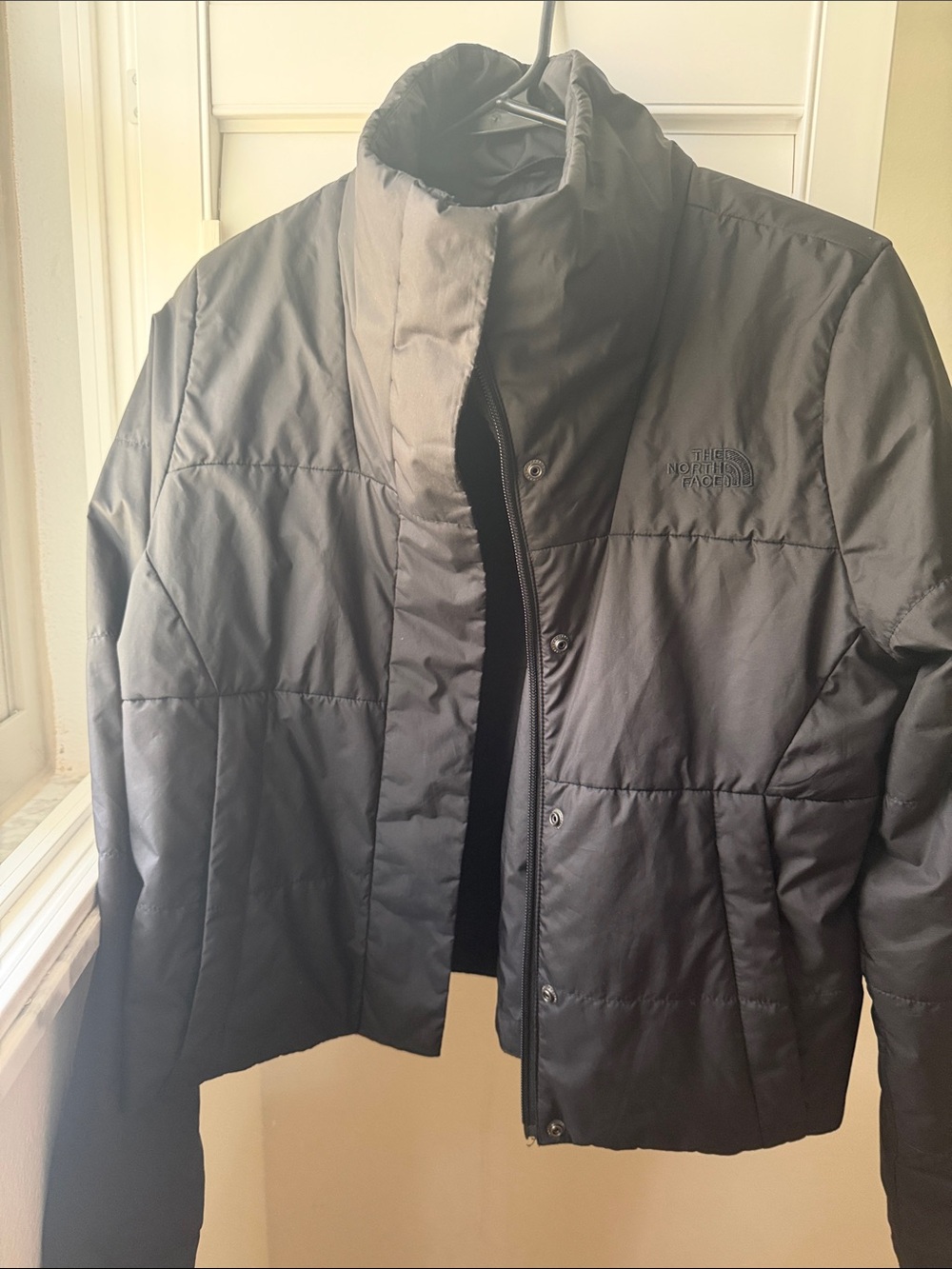 North Face crop puffer